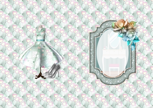 The beauty of fashion blue A5 