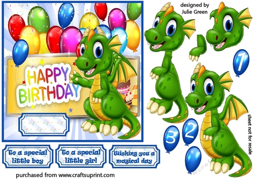The little green Dinosaur