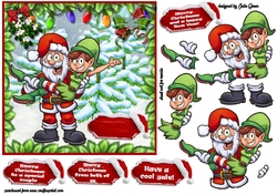 A Christmas couple