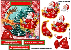 Here comes Santa
