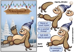 A Christmas Sloth