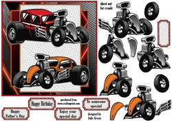 Classic racing cars