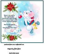 Christmas Mouse insert