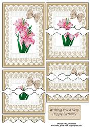 Lillies and Lace Stacker