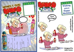 Happiness is yelling bingo