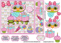 Owl wish you a happy birthday