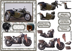 Vintage motorbikes