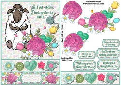 The knitting sheep