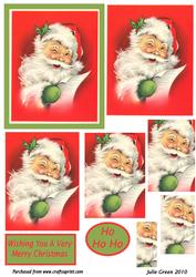 Jolly Santa Pyramid