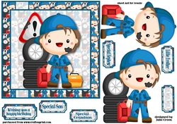 Just like Daddy Mechanic