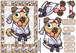 Karate Pug