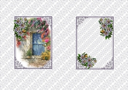 Passion flowers insert