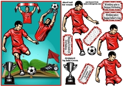The story of football red A5