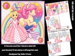 Princess and the Unicorn Mini Kit