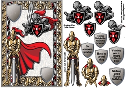 Knight in armour