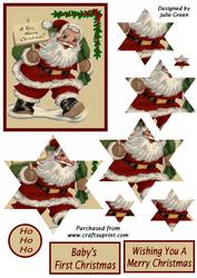 Santa Baby Star Pyramid