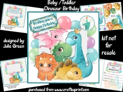Baby Toddler Dinosaur Kit