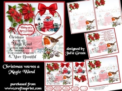 Christmas waves a magic wand