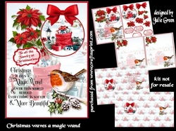 Christmas waves a magic wand A5