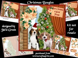 Christmas Beagles