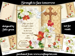 Strength to face tomorrow