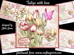 Tulips with love