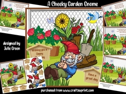 A cheeky garden Gnome