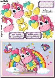 Unicorn how cute am I A5