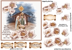 The love and peace of Christmas 7x7