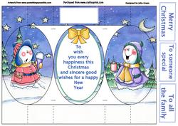 Cute Little Snowgirls