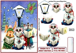 Christmas Carols with the animals A5