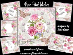 Rose petal wishes