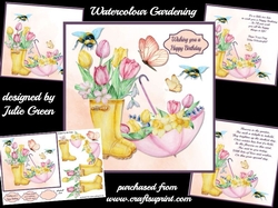 Watercolur Gardening