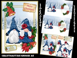 Christmastime Gnomes A5