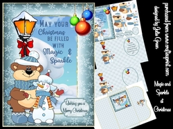 Magic and sparkle at Christmas A5