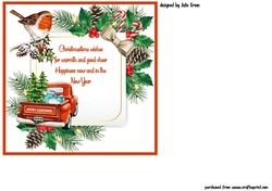 Christmastime wishes insert