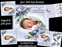 Your little boys footsteps