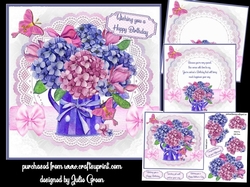 Hydrangea watering can