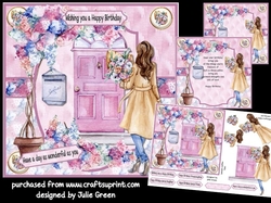 Floral birthday wishes