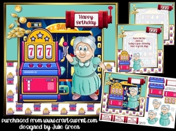 Phylis plays the slot machines