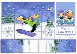 Skiing in the Snow