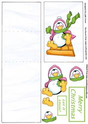 Sledging Penguin