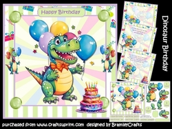 Birthday Dinosaur