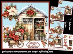 A Christmas garden