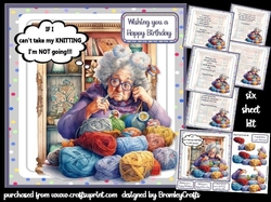 Taking my knitting