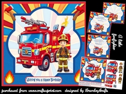 A little firefighter