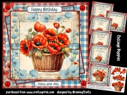 Cottage Poppies