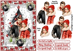 Christmas young love A5
