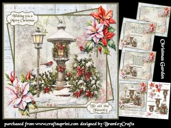 Christmas garden
