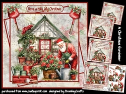 A Christmas gardener